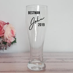 Descender | Wedding Beer Glassware