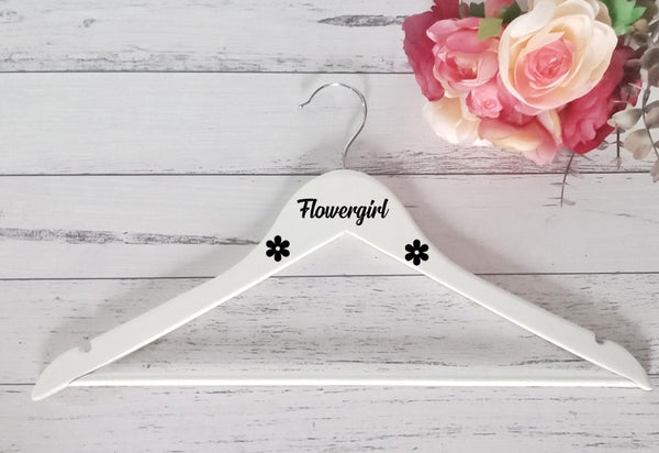 Flower Girl | Wooden Hanger