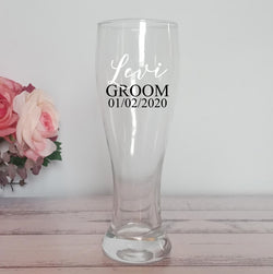 Stacked | Wedding Beer Glassware